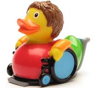 DUCKSHOP - Paperella da bagno con sedia a rotelle