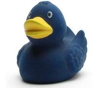 Duckshop Paperella da bagno in gomma naturale I blu I L 7,5 cm