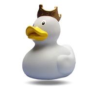 Duckshop Paperella da bagno "Re - Blu I Paperella I - L 23 cm