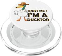 Ducktor Trust Me Divertente Animale Cartone Animale Dottor Duck Funny PopSockets PopGrip per MagSafe