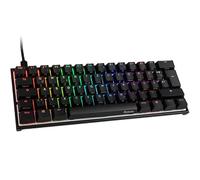 Ducky Compatibile con Mecha Mini Gaming Tastatur, MX-Red, RGB-LED - Schwarz