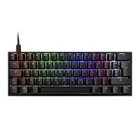 Ducky Compatibile con Mecha Mini Gaming Tastatur, MX-Speed-Silver, RGB-LED - Schwarz