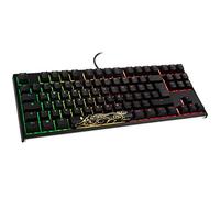 Ducky Compatibile One 2 TKL PBT Gaming Tastatur, MX-Blue, RGB LED - Schwarz