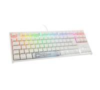 Ducky Compatibile One 2 TKL PBT Gaming Tastatur, MX-Brown, RGB LED - weiß