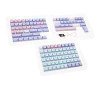 Ducky Macaron PBT Doubleshot Set 133 Keycaps DCA132-USMACOEPD1