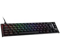 Ducky One 2 SF - Tastiera meccanica RGB con switch Cherry MX Black Switches, 65% Keyboard PC, tastiera cablata illuminata, Double Shot PBT Keycaps (nero)