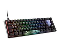 Ducky One 3 Classic Black/White SF Gaming Tastatur, RGB LED - MX-Black