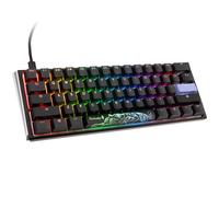 Ducky One 3 Classic Black/White Mini Gaming Tastatur, RGB LED - MX-Speed-Silver (US)