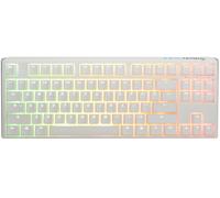 Ducky One 3 Classic Pure White TKL Gaming Tastatur RGB LED - Tastiera MX-Brown Play USB Tedesco Bianco - Nouvo