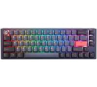 Ducky One 3 Cosmic Blue SF Gaming Tastatur, RGB LED - MX-Silent-Red (US)