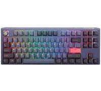 Ducky One 3 Cosmic Blue TKL Gaming Tastatur, RGB LED - MX-Red