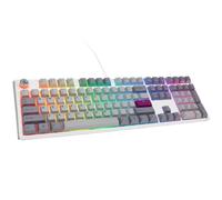 Ducky One 3 Mist Grey Gaming Tastatur, RGB LED - MX-Red (US)