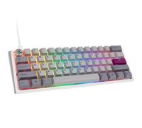 Ducky One 3 Mist Grey Mini Gaming Tastatur, RGB LED - MX-Red (US)