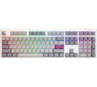 Ducky One 3 Mist Grey Gaming Tastatur, RGB LED - MX-Red (US)