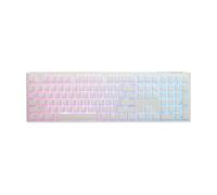 Ducky One 3 Pure White Tastiera Meccanica RGB Hotswap (Cherry MX Blue)