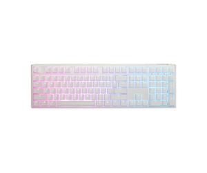 Ducky One 3 Pure White Tastiera Meccanica RGB Hotswap (Cherry MX Blue)