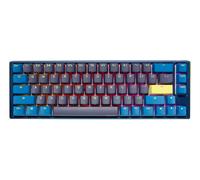 Ducky One 3 SF Tastiera DayBreak Play USB Tedesco Nero, Blu - Nouvo