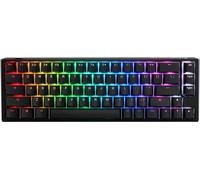 Ducky One 3 tastiera da gioco SF in bianco/nero classico, RGB LED-MX-SIED-Silver (US) (DKON2167ST-PUSPDCLAWSC1)