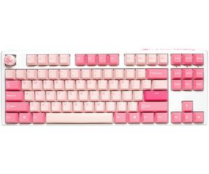 Ducky One 3 TKL Gossamer Pink tastiera Gaming USB Tedesca Rosa, Bianca - Nouvo