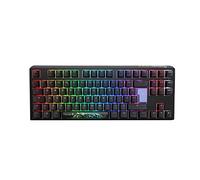 Ducky One3 Classic Black TKL RGB Silent Red Cherry MX Switch tastiera - layout UK
