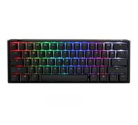 Ducky One3 Classic Black Mini RGB Black Cherry MX Switch tastiera - layout UK