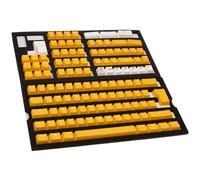 Ducky PBT Double-Shot Keycap Set Yellow DE Layout DKSA109-DEPDYDYYWO1