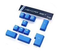 Ducky PBT - Set di chiavi a doppio scatto, blu, 11 tasten