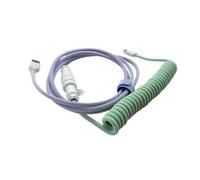 Ducky Premicord cavo USB 1,8 m USB A USB C Blu, Verde