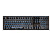 Ducky Shine 7 Blackout USB RGB Retroilluminato Gaming Tastiera Velocità Argento