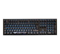 Ducky Shine 7 Blackout USB RGB Retroilluminato Gioco Tastiera Rosso Interruttori