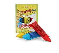 Duckyworld Matite Colorate Set 3 Pz. Yeoww!-Ola Crayon (3 PCS) Giocattolo per Gatti con Erba Gatta - 400 Gr