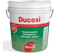 Duco - IDROPITTURA DUCOSI bianco - Pittura murale ANTIMUFFA TRASPIRANTE lt.13