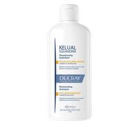 Ducray Kelual Squanorm Shampoo Trattante Idratante Forfora Secca, Elimina 100% della forfora, Azione anti-ricomparsa, Cuoio capelluto secco 400ml
