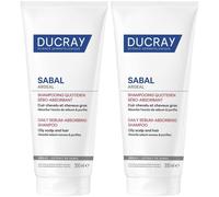 Ducray Sabal Argeal Shampoo trattante seboriduttore, Riduce il sebo in