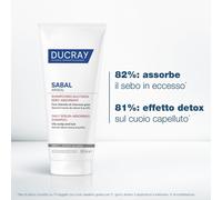 Ducray Sabal Argeal Shampoo sebo-assorbente, detergente uso quotidiano 200ml