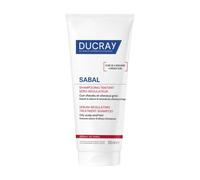Ducray Sabal - Shampoo Trattante Sebo-Riduttore Trattamento Purificante Anti Sebo in Eccesso Cuoio Capelluto e Capelli Grassi, 200ml