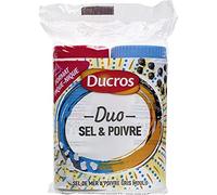 Ducros Pepe Grigio Macinato e Sale Marino Tubi di Sale e Pepe 68 g