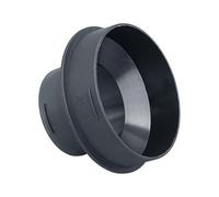 Duct Connector 90mm To 60mm - ABS 9.8x9.8x6cm | Parking Heater Pipe Reducer Air Heater Outlet Adapter Converter Straight Vent Pipe Fitting | Y T Branch Installation For Vehicle Car Caravan Use Heavy12