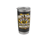 Duct Tape No Instructions Needed Camicia con nastro adesivo Bicchiere termico in acciaio inox doppia parete