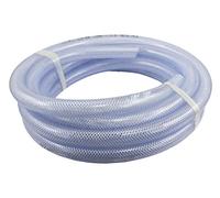 Duda Energy HPpvc100-3 m 10 'x 1" ID alta pressione intrecciato trasparente flessibile PVC tubo resistente ai raggi UV resistente agli agenti chimici vinile tubo