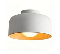 DUddTTW Plafoniera for corridoio Lampada da soffitto a Sospensione Illuminazione a LED for Montaggio a Semi-Incasso Vicino alla plafoniera Lampadario Facile da installare(Wit)