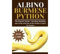 Dude Larry Albino Burmese Python (Tascabile)