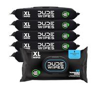 Dude Wipes Flushable Wipes dispenser, salviettine umidificate profumate con vitamina E e aloe per uso home-fitness, fosse biologiche e sicuro Fogna