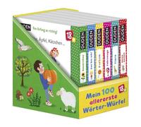 Duden 18+: 100 allererste Wörter-Würfel: 6 Mini-Bücher: 12