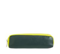 DUDU Astuccio Portapenne in Pelle multicolore Portamatite con Cerniera per Ufficio e Scuola Mangrove