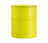 DuDu Barattolo con Coperchio di Design da Casa da Scrivania Ufficio 11x14cm, Portaoggetti Multicolore Svuotatasche Versatile Lime