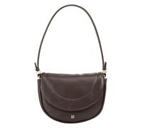 DuDu Borsa a spalla Vera Pelle 22 cm marrone