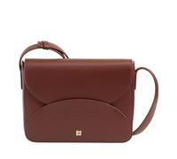 DUDU Borsa a Tracolla Donna in Pelle con Patta Modello Envelope - Borsetta Piccola Elegante e Versatile con Tracolla Regolabile, Borsa Perfetta per Ogni Occasione Cioccolato