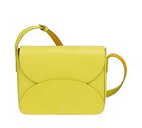 DUDU Borsa a Tracolla Donna in Pelle con Patta Modello Envelope - Borsetta Piccola Elegante e Versatile con Tracolla Regolabile, Borsa Perfetta per Ogni Occasione Citrus yellow