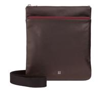 DuDu Borsa a tracolla 'Panay' mocca / rosso ciliegia Uomo DuDu One Size mocca / rosso ciliegia